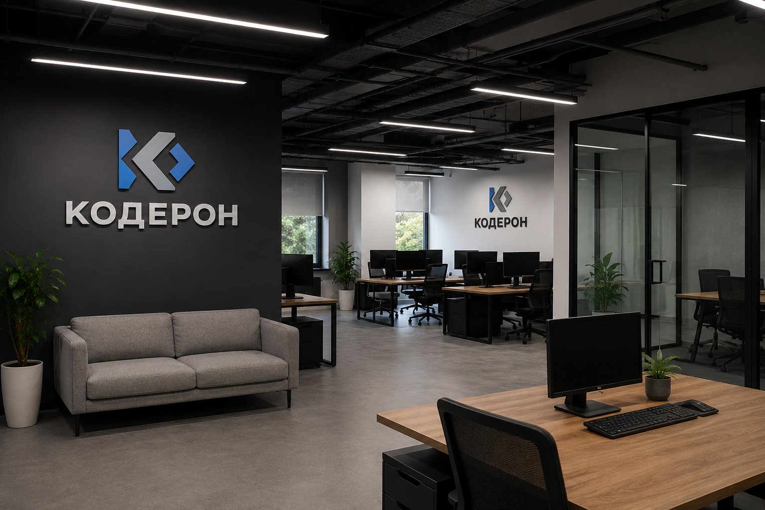 Офис студии Кодерон — место для очных встреч с клиентами